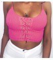 Crop Top Canale With Lace-Up