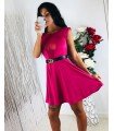 Vestido Falda Vuelo Con Transparencias