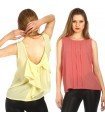 Top Chiffon Back Tie