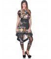 Set Print Leggin and Tunic with Belt