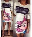 Print Dress Cartoon