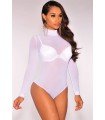 Body Long Sleeve High Neck