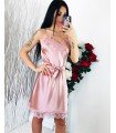 Dress Satin Lencero